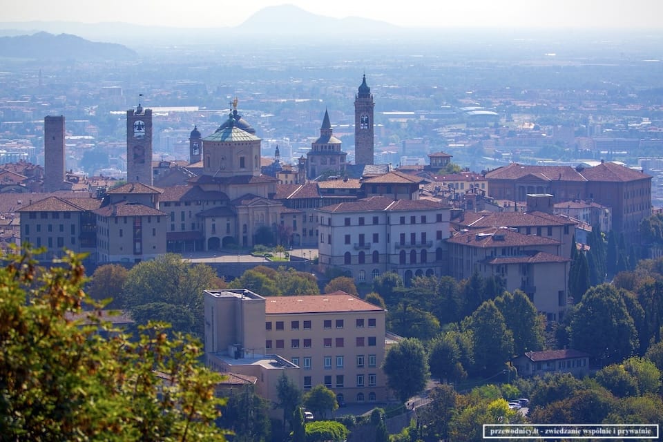 bergamo przewodnik polski gorne miasto citta alta